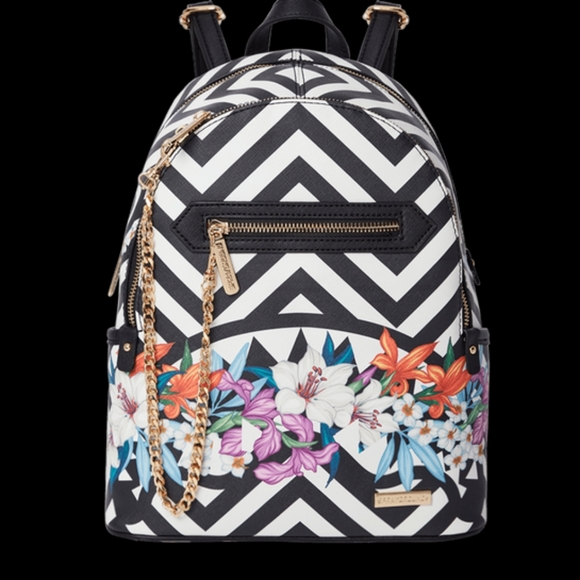 Sprayground Rip Me Open White Vinyl Shark Backpack Books Bag School Laptop  NEW